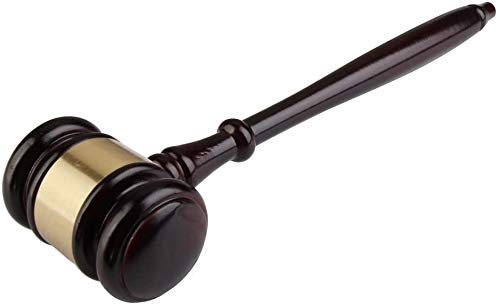 [Australia - AusPower] - wish you have a nice day Wooden Gavel and Sound Block perfet for Judge Lawyer Auction Sale 