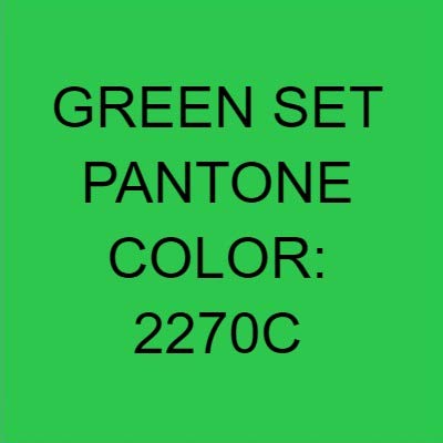 [Australia - AusPower] - Green Letter Set for Changeable Felt Letter Boards, 3/4" 460 Characters (Includes Letters, Symbols / Emojis, Numbers, Punctuation) & Burlap Storage Bag (Green) Green 