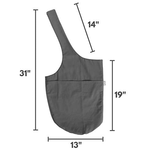[Australia - AusPower] - Yogiii Yoga Mat Bag | The Original YogiiiTote | Yoga Mat Tote Sling Carrier with Large Side Pocket & Zipper Pocket | Fits Most Size Mats 