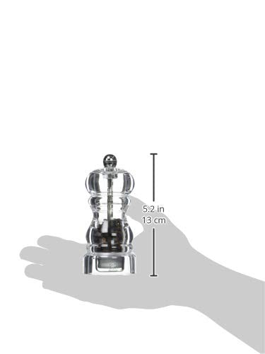 [Australia - AusPower] - Peugeot Nancy Acrylic Salt and Pepper Mill Set, 12cm/4 3/4-Inch 