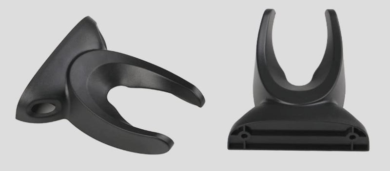 [Australia - AusPower] - Barcode Scanner Holder, Barcode Scanning Bar-Code Reader Holder Rack Bracket Wall Mount Fit for Most Scanner Barcode Scanner Scan Gun Label Reader (B) B 