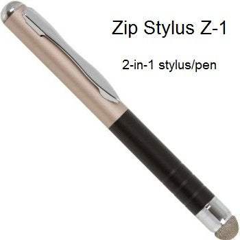 [Australia - AusPower] - Zip Stylus Capacitive 2-in-1 Stylus Ink Pen Combo for Apple iPad, iPad2, Samsung Galaxy, BlackBerry Playbook & Smartphones 