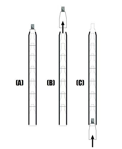 [Australia - AusPower] - Swanson Tool Co CP216 AlwaysSharp Refillable Mechanical Carpenter Pencil, Black Graphite Tips 2 pack pencils 