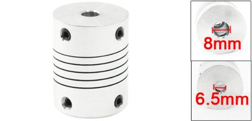 [Australia - AusPower] - uxcell 6.35mm to 8mm CNC Stepper Motor JAW Shaft Flexible Coupling Coupler 