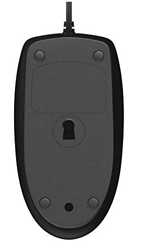 [Australia - AusPower] - Philips SPK7234 Wired Mouse, Ambidextrous Design, Scroll Wheel, Ergonomic, Optical Tracking, Plug and Play 7234 