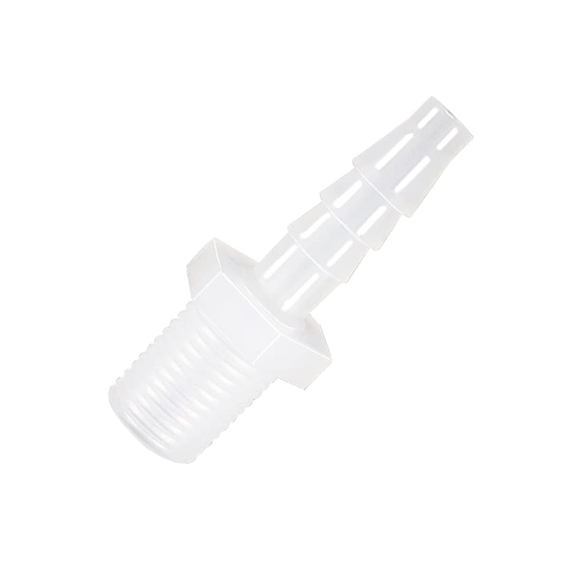 [Australia - AusPower] - ANPTGHT Plastic Hose Barb Fitting, 3/8" Barb X 1/4" NPT Male Thread Adapter Connector Pipe Fittings for Fuel Gas Liquid Air (Pack of 5) 