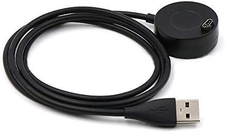 [Australia - AusPower] - Charger Compatible with Garmin Fenix 5/5S/5X, Fenix 6/6S/6X, Fenix 7/7S/7X Charger Charging Stand, Charging Dock Station Cradle Holder Accessory with 1m USB Cable for Vivoactive 3/4 Smartwatch 2Black 