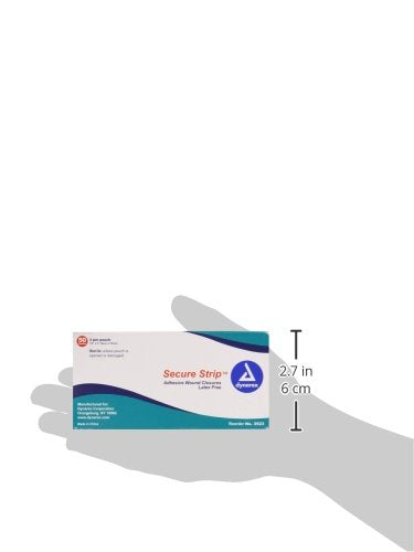 [Australia - AusPower] - Dynarex Wound Closure Strips, Sterile, 1/4 X 3 Inch, 50 Count 