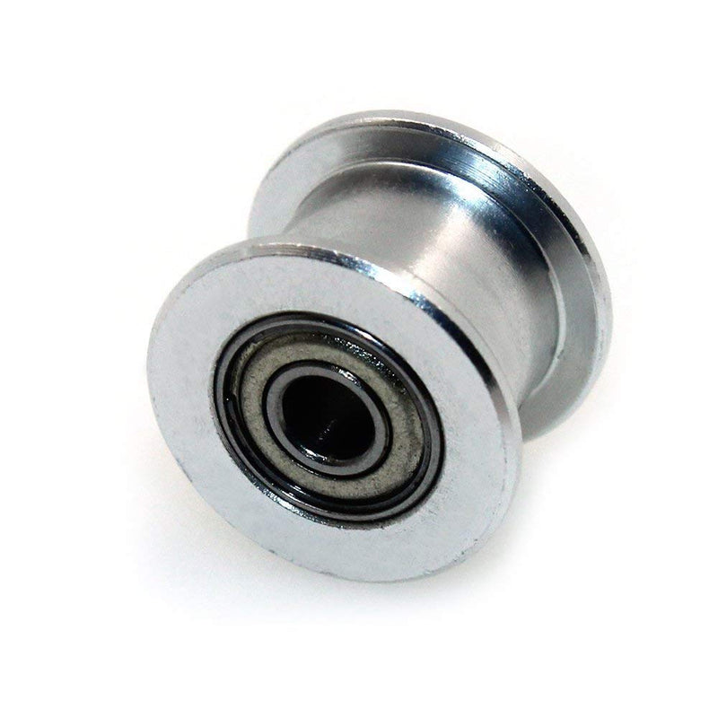[Australia - AusPower] - 3Dman GT2 20 Toothless Bore 5mm Aluminum Timing Belt Idler Pulley for 6mm Width 3D Printers (10pcs) 20Toothless 5mm Bore 