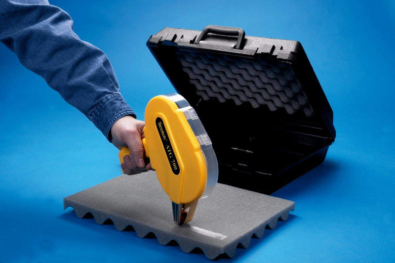 [Australia - AusPower] - 3M Scotch ATG 700 Adhesive Applicator, 1/2 in and 3/4 in wide rolls, Yellow 