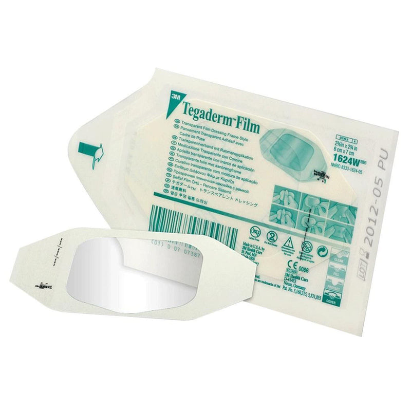 [Australia - AusPower] - Nexcare Tegaderm Transparent Dressing - 2-3/8 Inches X 2-3/4 Inches - 100 