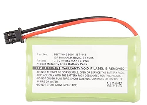 [Australia - AusPower] - Synergy Digital Cordless Phone Battery, Works with Rayovac RAYM182 Cordless Phone, (Ni-MH, 3.6V, 800 mAh) Ultra Hi-Capacity Battery 
