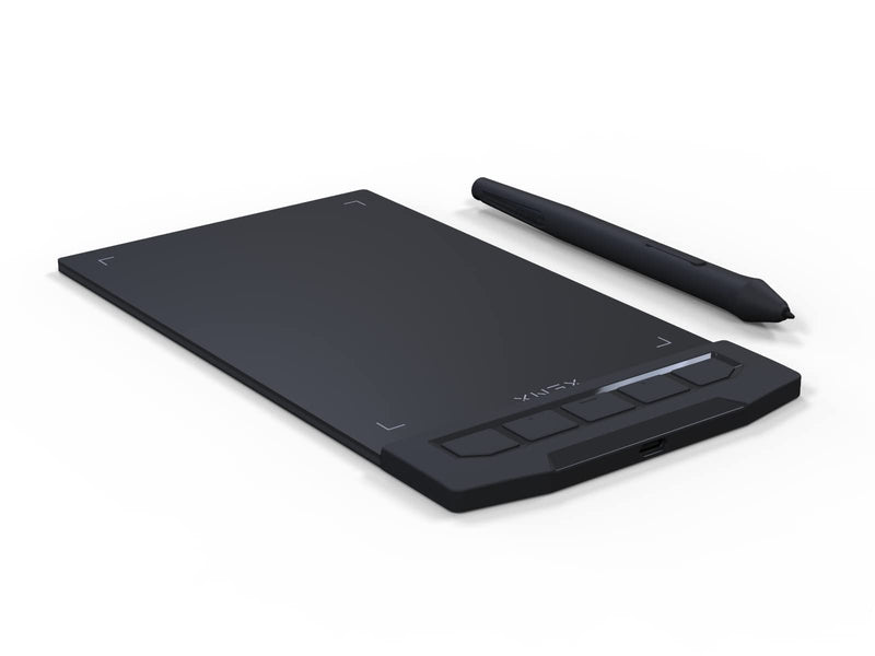 [Australia - AusPower] - XENX X1-640 Ultra-thin Graphic Drawing Tablet 6x4 inch with 8192 Pressure Levels Battery-Free Pen for Digital Art, Design, E-learning/Online Classes, OSU Gaming, Compatible with Windows, Mac & Android 
