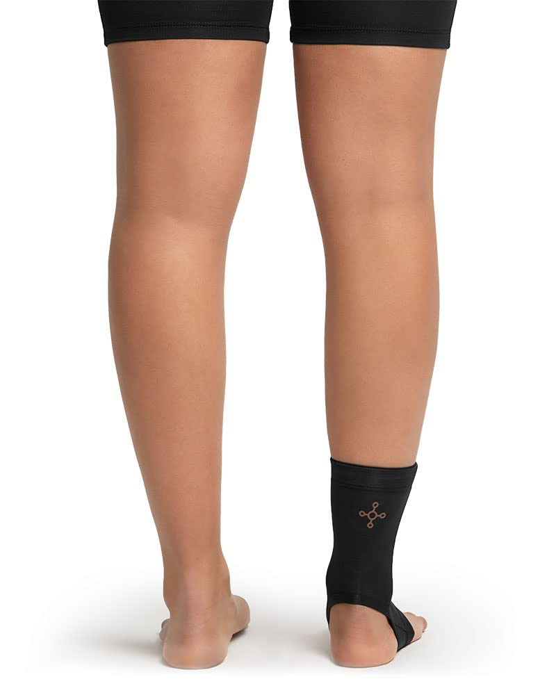 [Australia - AusPower] - Tommie Copper Unisex Core Compression Ankle Sleeve - Black, Small 