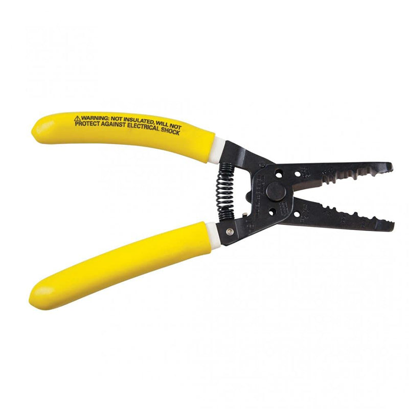 [Australia - AusPower] - Klein Tools K1412 Wire Cutter / Wire Stripper, Dual NM Cable Stripper / Cutter Cuts Solid Copper Wire, Strips 12 and 14 AWG Solid Wire NM-B Cable 