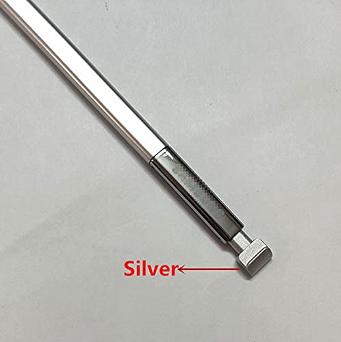 [Australia - AusPower] - A-creator Chromebook Plus V2 Stylus Pen Replacement for Samsung Chromebook Plus V2 XE520QAB-K01US XE520QAB-K02US XE520QAB-K03US XE525QBB XE521QAB Stylus Touch S Pen + TipsNibs (Silver) Silver 