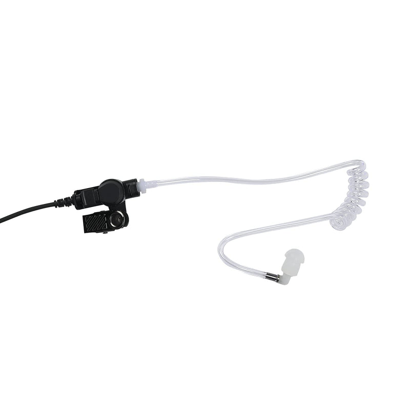 [Australia - AusPower] - Yolipar TLK 100 1-Pin 2-Wire Earpiece Compatible with Motorola Radio SL300 SL3500e SL7550e SL7580e SL7590e SL7550 SL7580 SL7590 with Mic Big PTT Tansparent Acoustic Tube Headset 