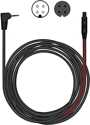 [Australia - AusPower] - REDTIGER 50Feet Backup Camera Extension Cord Cable Dash Cam(4 pin,2.5mm) 