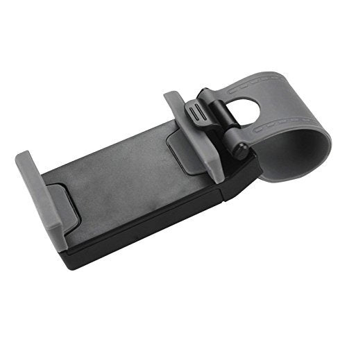 [Australia - AusPower] - Reiko Car Steering Wheel Phone Mount - Retail Packaging - Gray - HLD07-GY Standard Packaging 