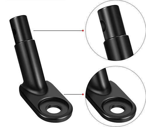 [Australia - AusPower] - Fat-Cat Bicycle Rear Racks Steel Bicycle Trailer Hitch Mount Adapter Replacement Most Bike Cycling Rear Carrier Mount Bike Accessory 1 Pack 