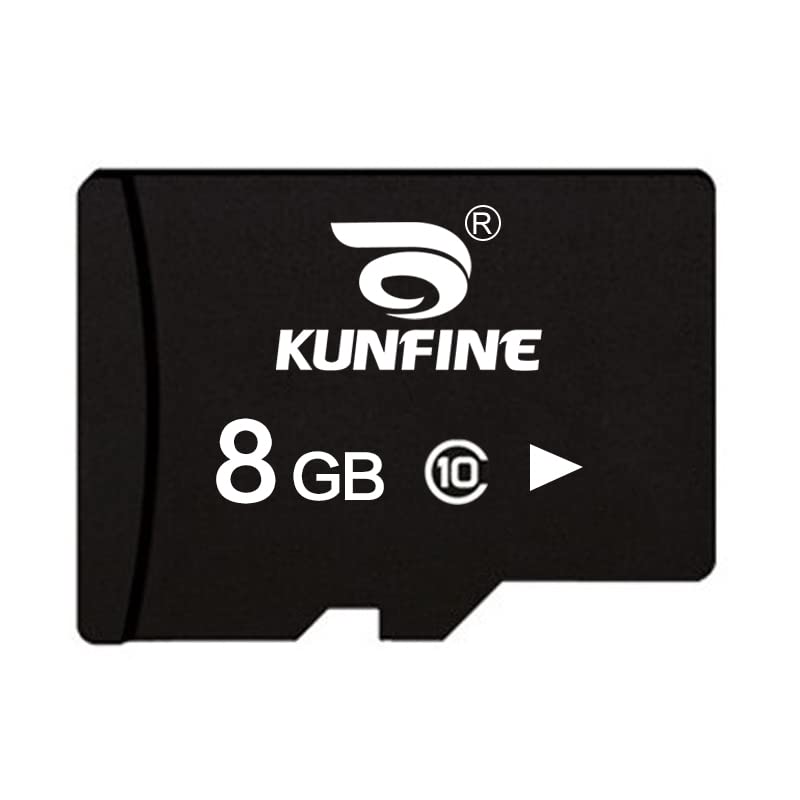 [Australia - AusPower] - KUNFINE MicroSD Card TF Memory Card C10 Read Speed up to 100MB/s for DVR/Camera/Switch/Mobile Phone (8GB)（3 Pack） 8G-(3Pack) 