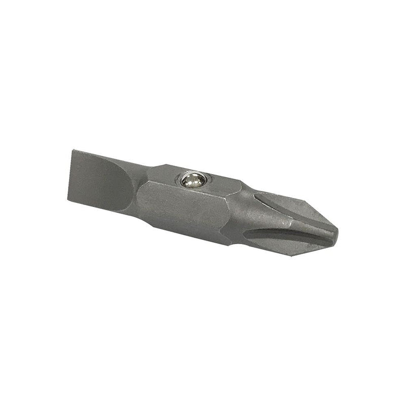 [Australia - AusPower] - Klein Tools 32483 Bit for 11-in-1 and 10-in-1 Klein Screwdriver Nut Driver, #2 Phillips, 1/4-Inch Slotted #2 Phillips, 1/4" Slotted 