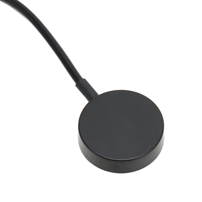 [Australia - AusPower] - Smart Watch Charger for Fossil Q Gen 1, Gen 2 Founder, Gen 2 Wander, Gen 2 Marshal, Gen 3 Explorer, Gen 3 Venture, USB Smartwatch Charging Cable Dock Charger Stand (Black) Black 