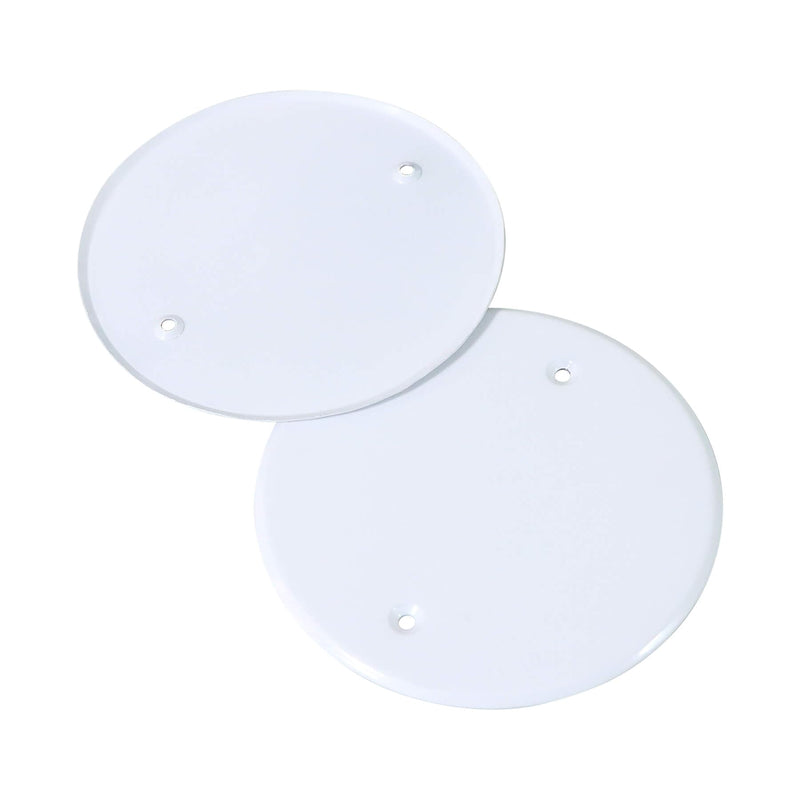 [Australia - AusPower] - Qlvily 4PCS 5" Ceiling Cover Plate, Round Electrical Box Cover, Ceiling Hole Cover, Screws Included 