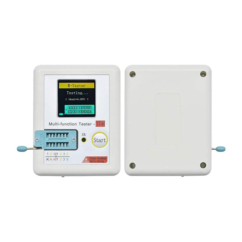 [Australia - AusPower] - Aideepen High Precision Transistor Tester T7 TC-T7-H Multifunctional Graphic 128 TFT LCD Display Diode Triode Capacitance LCR ESR Meter LCR-T7 H 