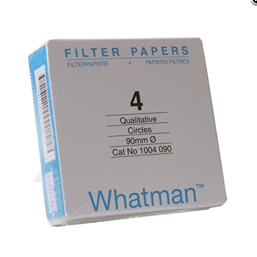 [Australia - AusPower] - Whatman 1004-047 Quantitative Filter Paper Circles, 20-25 Micron, 3.7 s/100mL/sq inch Flow Rate, Grade 4, 47mm Diameter (Pack of 100) 4.7cm 