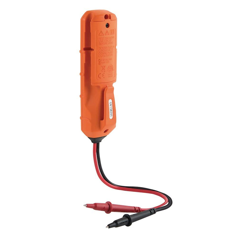 [Australia - AusPower] - Klein Tools ET40 Voltage Tester, AC Voltage, DC Voltage, and DC Polarity, Low Voltage Tester Includes Batteries 12/240 V 