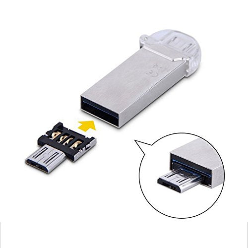 [Australia - AusPower] - CY Ultra Mini DM Micro USB 5pin OTG Adapter Connector for Cell Phone Tablet & USB Cable & Flash Disk OTG*1set 