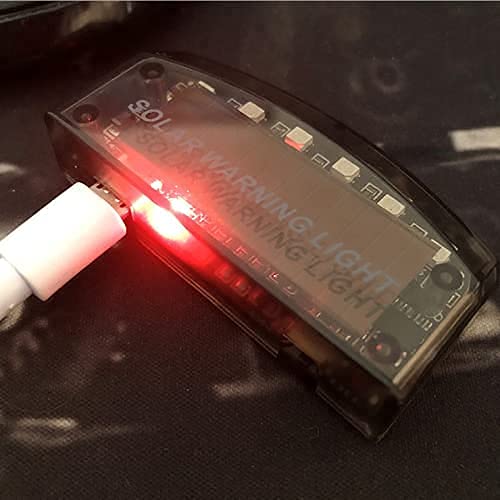 [Australia - AusPower] - Sunnytech 1pc Solar Car Burglar Alarm 6LED Flashing Anti-Theft Warning Light GSPX D141 (Blue) Blue 