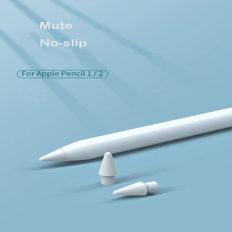 [Australia - AusPower] - Apple Pencil Tip for Apple Pencil 1st & 2nd Generation - 4 Packs White-4Pack 