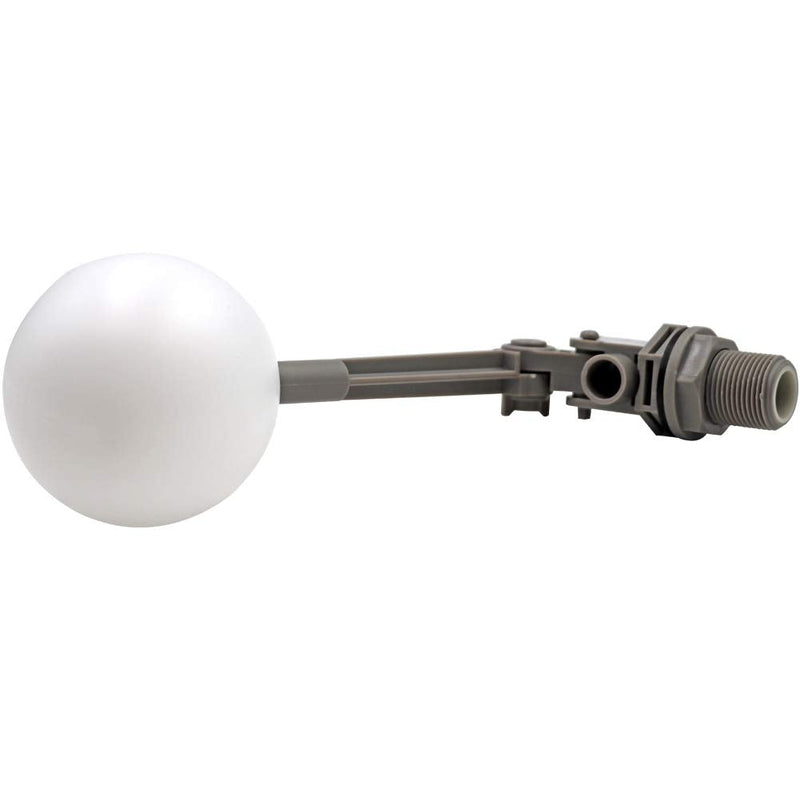 [Australia - AusPower] - MACGOAL Water Float Valve with Adjustable Arm, Grey Float Ball Valve 3/4 Float Valve for Water Tank Livestock Waterer 