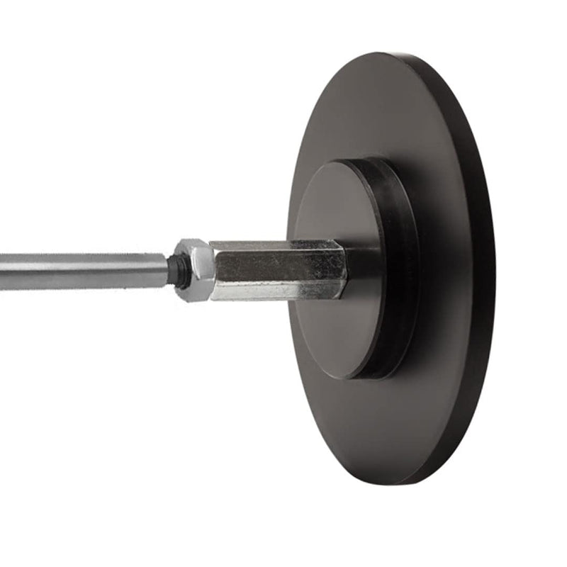 [Australia - AusPower] - M8 Screw, 3.75 inch Diameter, DIY End Connectors Suction Cup Adapter for Reciprocating Linear Actuator 