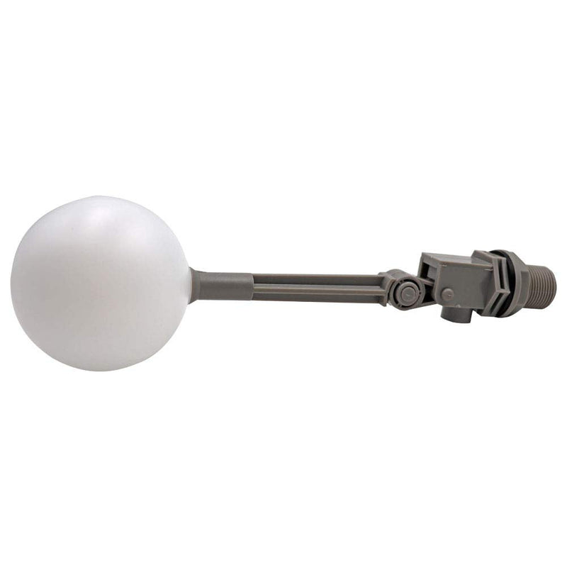 [Australia - AusPower] - MACGOAL Water Float Valve with Adjustable Arm, Grey Float Ball Valve 3/4 Float Valve for Water Tank Livestock Waterer 