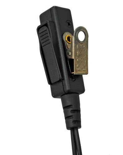 [Australia - AusPower] - TAPaulk Elite Series 1-Wire Listen & Transmit Surveillance Kit w/ full size PTT for Motorola 2-Pin Radios JH-810-1_M 