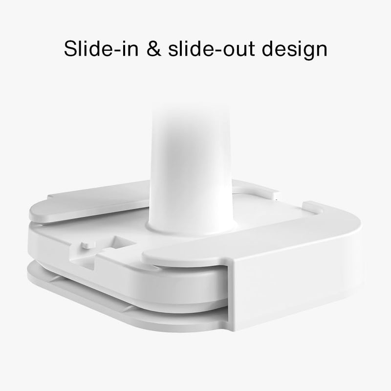 [Australia - AusPower] - Holicfun Adhesive Mount for Wyze Cam OG and Wyze Cam OG Telephoto (White, 2-Pack) 