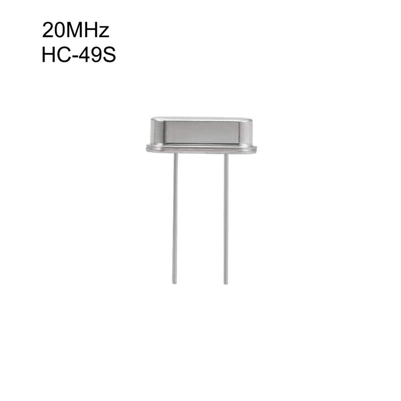 [Australia - AusPower] - uxcell DIP Quartz Crystal Oscillators Resonators 20MHz HC-49S Replacements 5 Pcs 