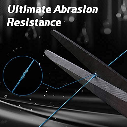 [Australia - AusPower] - RUNCL PowerBraid Fishing Line 4/8/9 Strands, Braided Fishing Line 300/500/1000Yds - Seamless Weaving Tech, Enhanced Coating Tech, Zero Stretch, High Sensitivity, Smaller Diameter - Braid Line 15-115LB Blue 15LB(6.8kgs)/0.14mm - 300Yds 