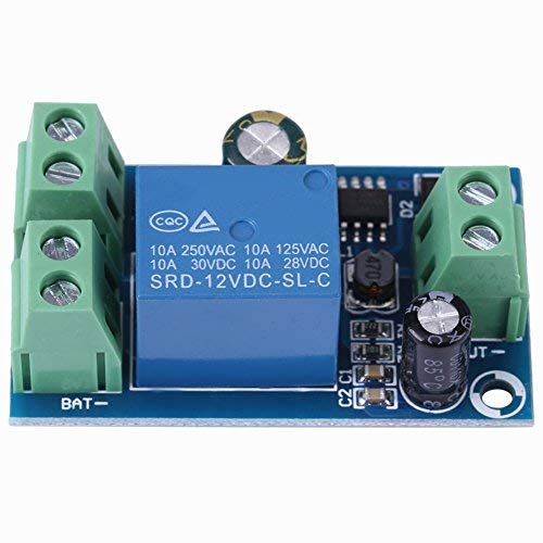 [Australia - AusPower] - Yinhing Power Supply Controller, DC Power/Battery Switch DC 12V 24V 36V 48V 10A Power Supply Battery Controller Emergency Automatic Switch Module 