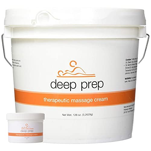 [Australia - AusPower] - Rolyan-42025 Deep Prep Therapeutic Massage Cream, 8 oz 