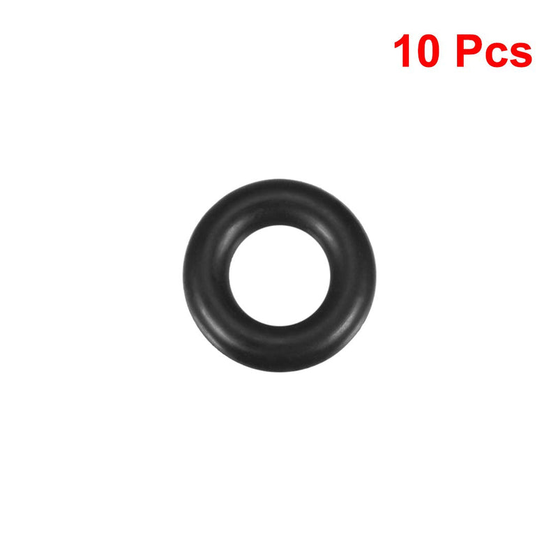 [Australia - AusPower] - uxcell Nitrile Rubber O-Rings 15mm OD 7mm ID 4mm Width, Metric Sealing Gasket, Pack of 10 7mmx15mmx4mm 