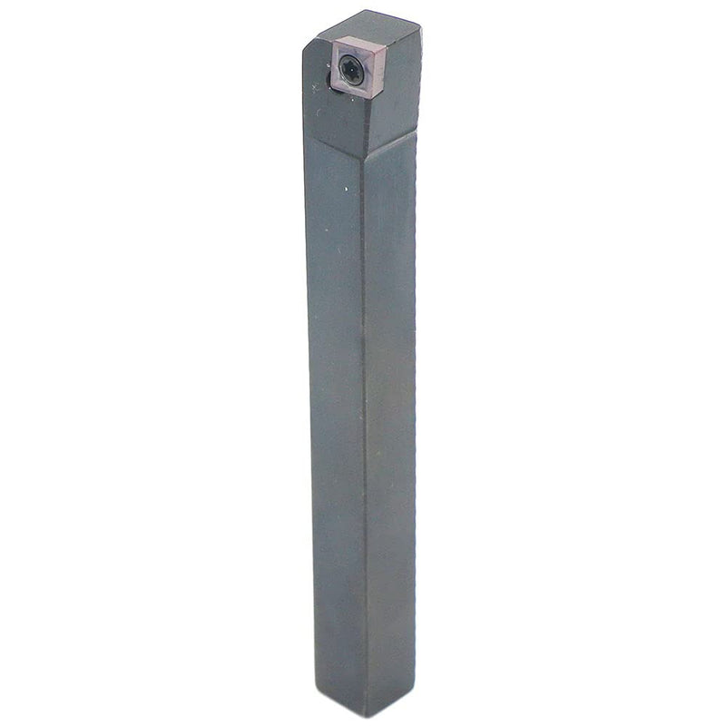 [Australia - AusPower] - Turning Insert Holder SCLCL 1010H 06, with 1PCS Insert CCMT 21.51 (CCMT 060204), Square Shank, Steel, External, Screw Clamp, Left Hand, 10mm Width x 10mm Height Shank, 100mm Length. SCLCL1010H06 