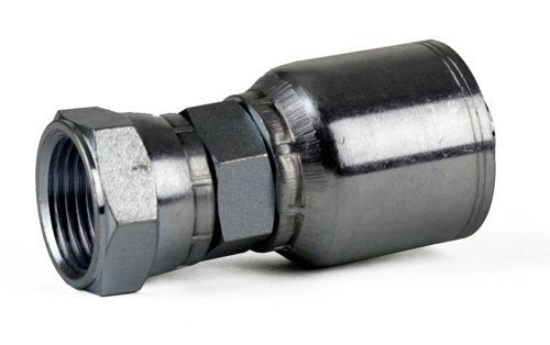[Australia - AusPower] - 10 Pack Erie Tools FJX-04-06 1/4" Hose x 3/8" JIC 37° Female Swivel Hydraulic Hose Fitting 