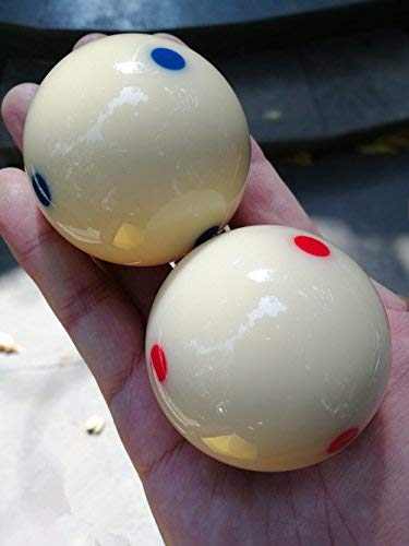 [Australia - AusPower] - Loto AAA-Grade PRO Cup Standard Pool-Billiard Cue Ball with 6 Dots (2-1/4'', 6 oz) 