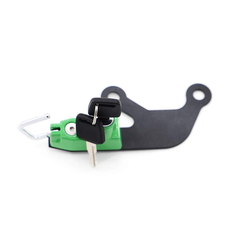 [Australia - AusPower] - GUAIMI Motorcycle Anti-Theft Helmet Lock with Keys for Kawasaki Ninja 650 2017-2020 Kawasaki Z 650 2017-2020 Green 