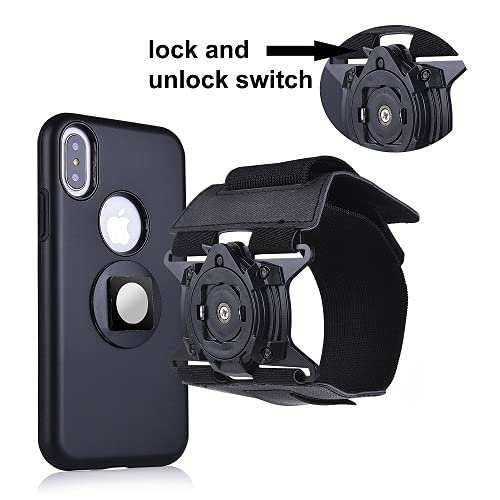 [Australia - AusPower] - Chuangxinfull Universal Sports Armband for Cell Phone iPhone 12 Pro Max 12 Mini XS Max XR, Galaxy S21 Ultra, S10 Plus, Note 10+, Note 20 Ultra, for Running Jogging Hiking Cycling Exercise 