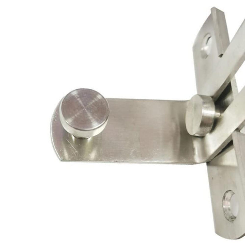 [Australia - AusPower] - 90 Degree Door Latch Ship Window Door Lock Internal Door Latch Sliding Door Latch Bar Barn Door Latch Hook and Eye Buckle Wood Fence Door Lock 